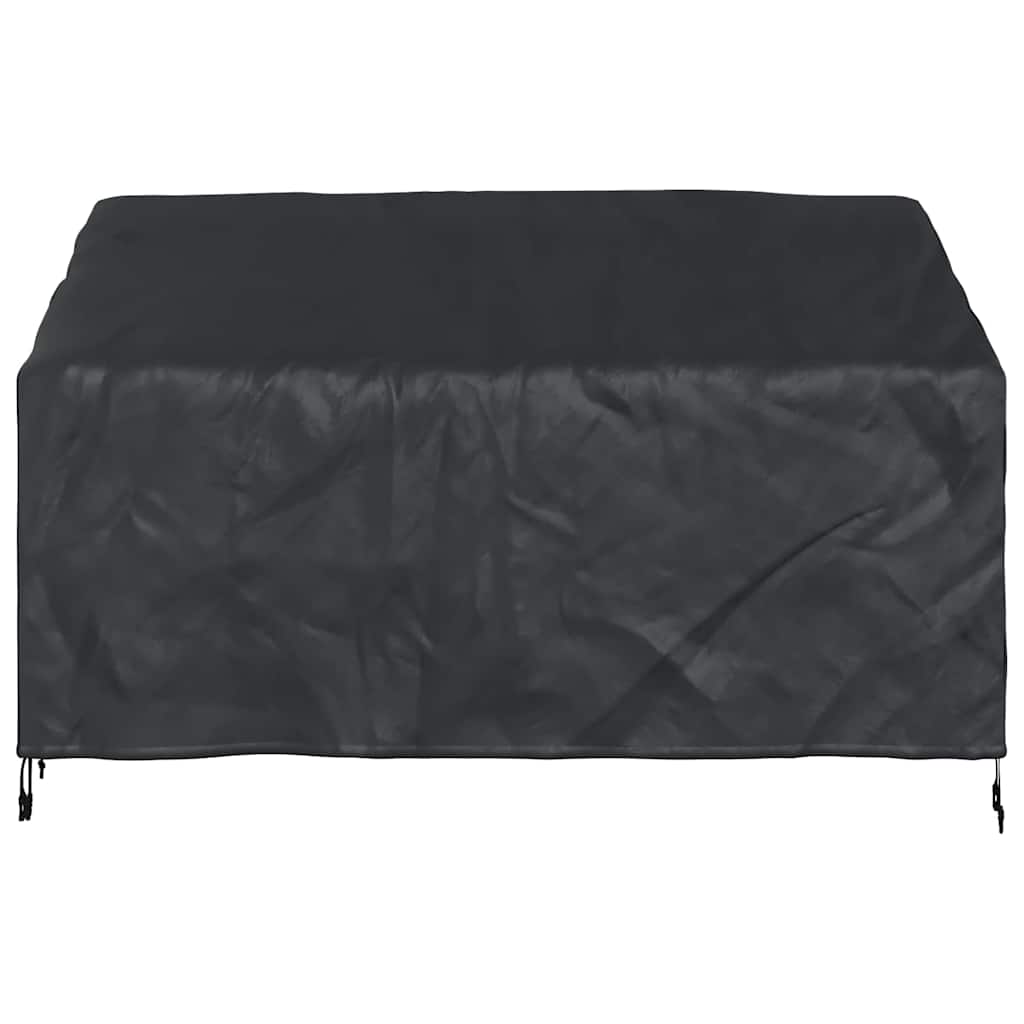 Garden Bench Cover Black 165 x 70 x 65 / 94 cm 600D fabric